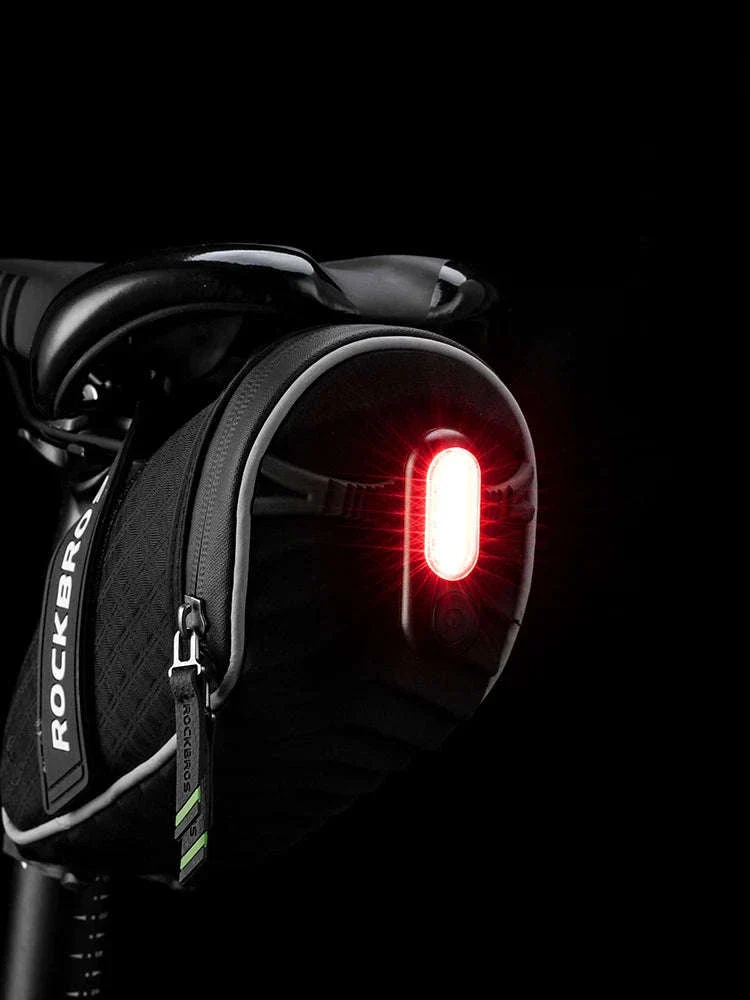 USB Rechargeable Bicycle Rear Light, 5 Modes - Image 3