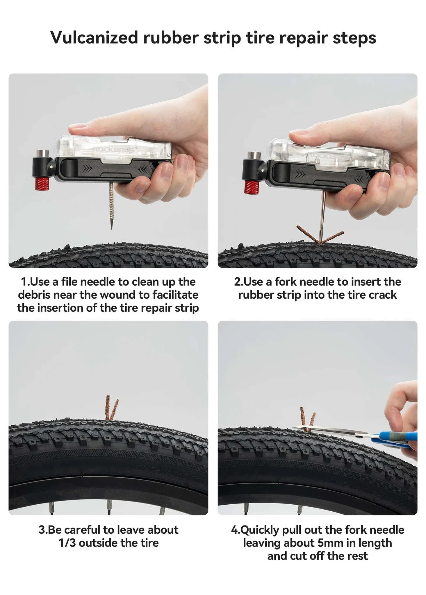 Bike Repair Tool Kit with Ratchet Wrench & Tyre Levers - Image 20