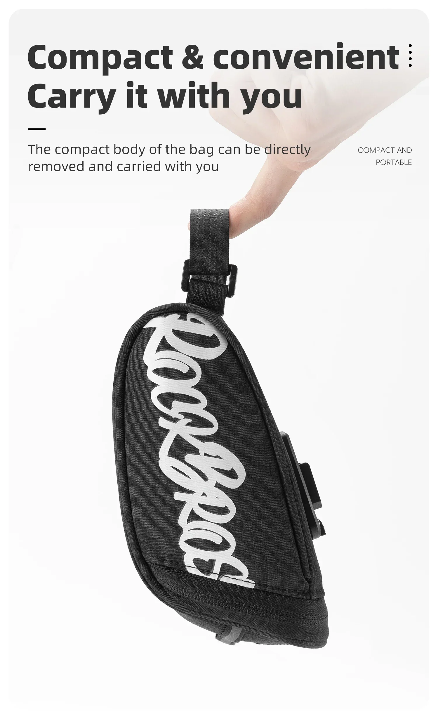 Waterproof Bicycle Saddle Bag for Seatpost Storage – Road & MTB - Image 13