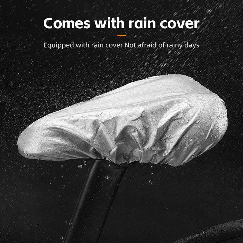 Bicycle Saddle Cover Memory Foam Gel Seat Cushion - Image 3