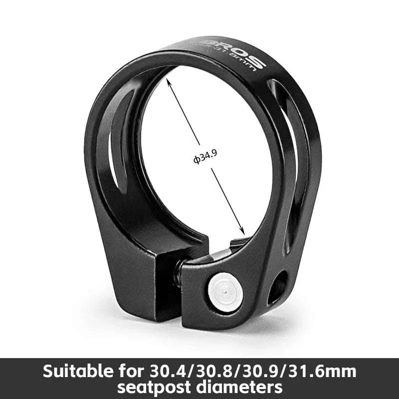 Quick Release Bicycle Seat Post Clamp Aluminum Alloy Bike Seat Clamp - Image 21