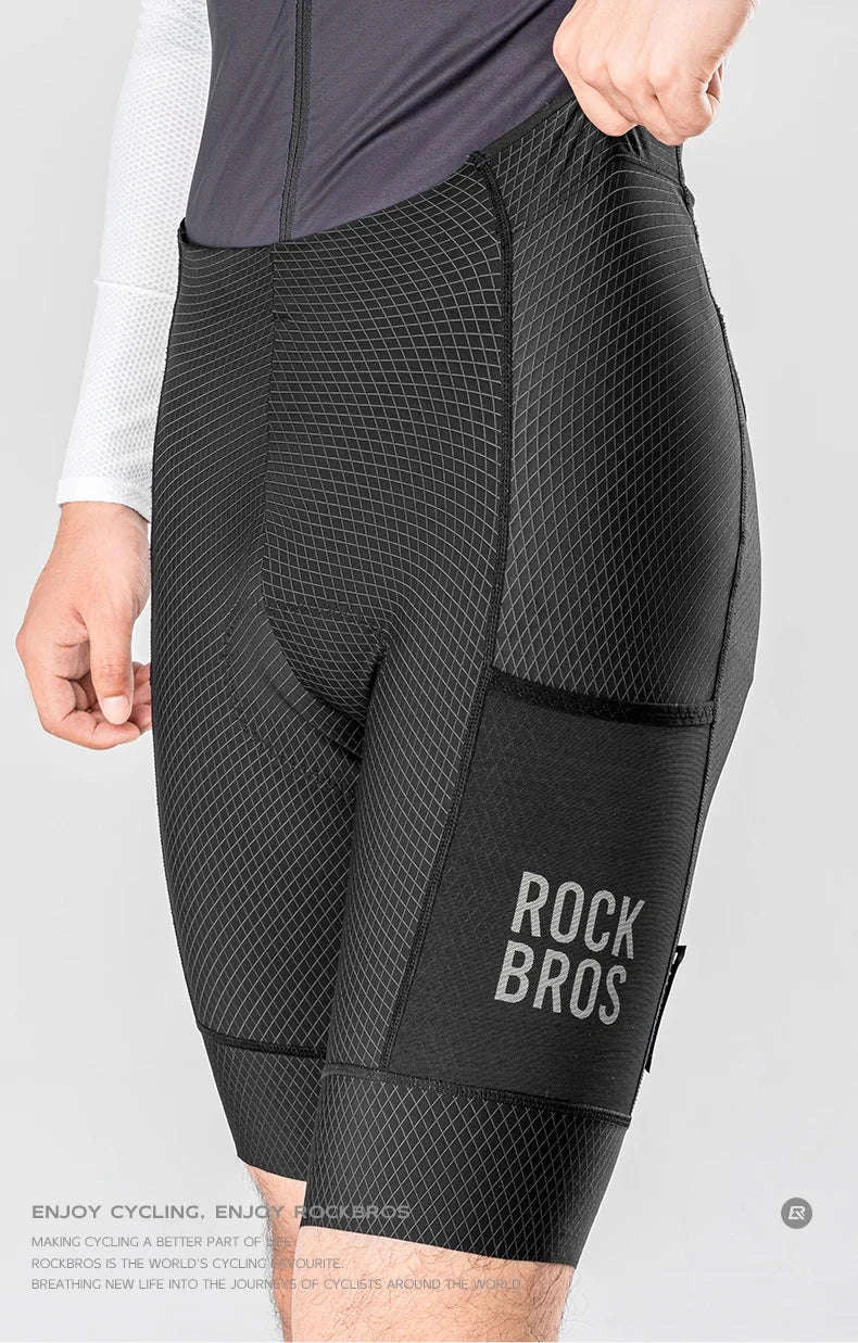 Men’s Padded Cycling Shorts Quick-Dry Breathable Bike Tights - Image 7