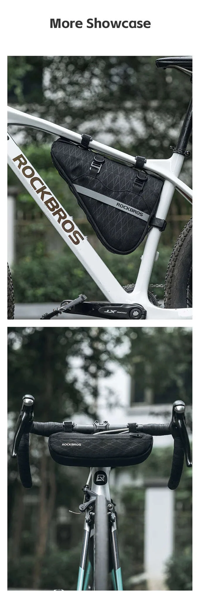 Waterproof Bicycle Triangle Bag 2-in-1 Detachable Bike Storage Pack - Image 22