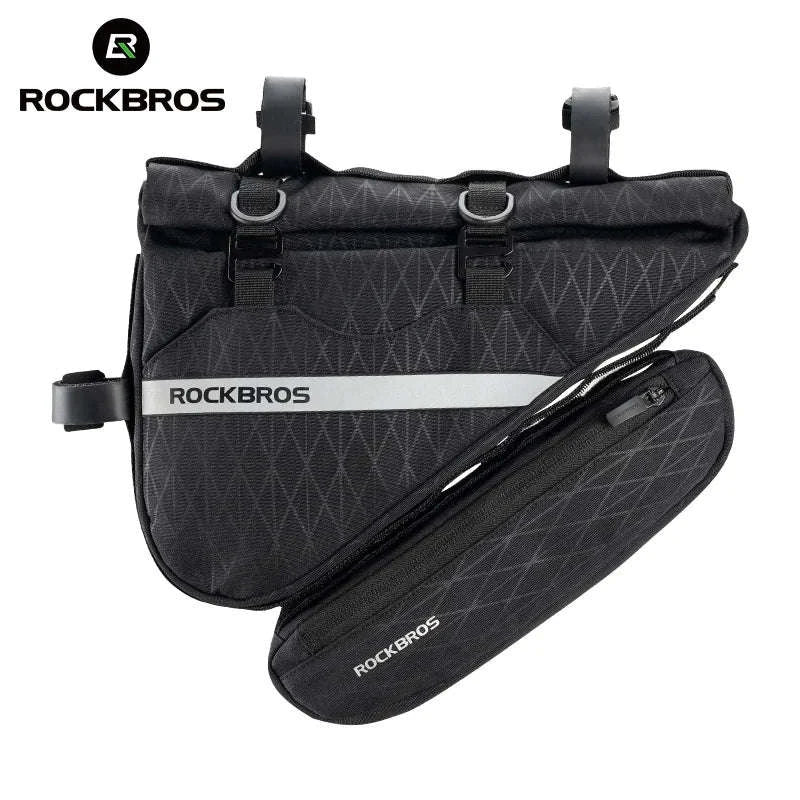Waterproof Bicycle Triangle Bag 2-in-1 Detachable Bike Storage Pack - Image 23