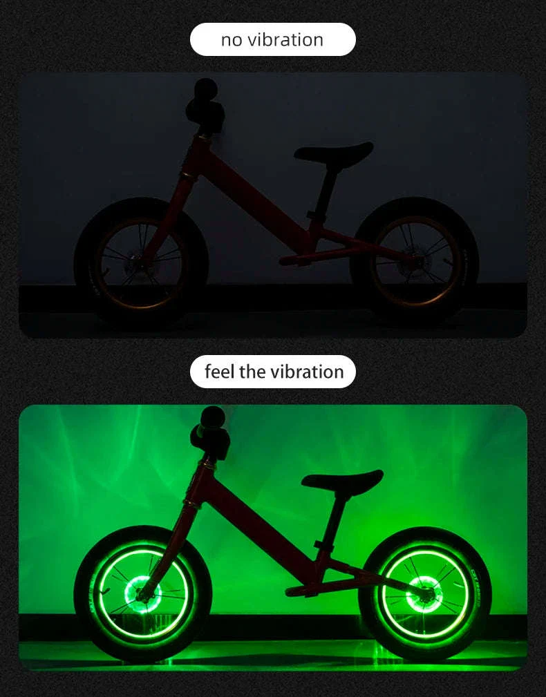 Bicycle Wheel Light 12-LED USB Rechargeable Spoke Light - Image 11