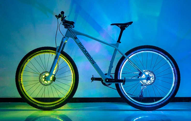 Bicycle Wheel Light 12-LED USB Rechargeable Spoke Light - Image 18