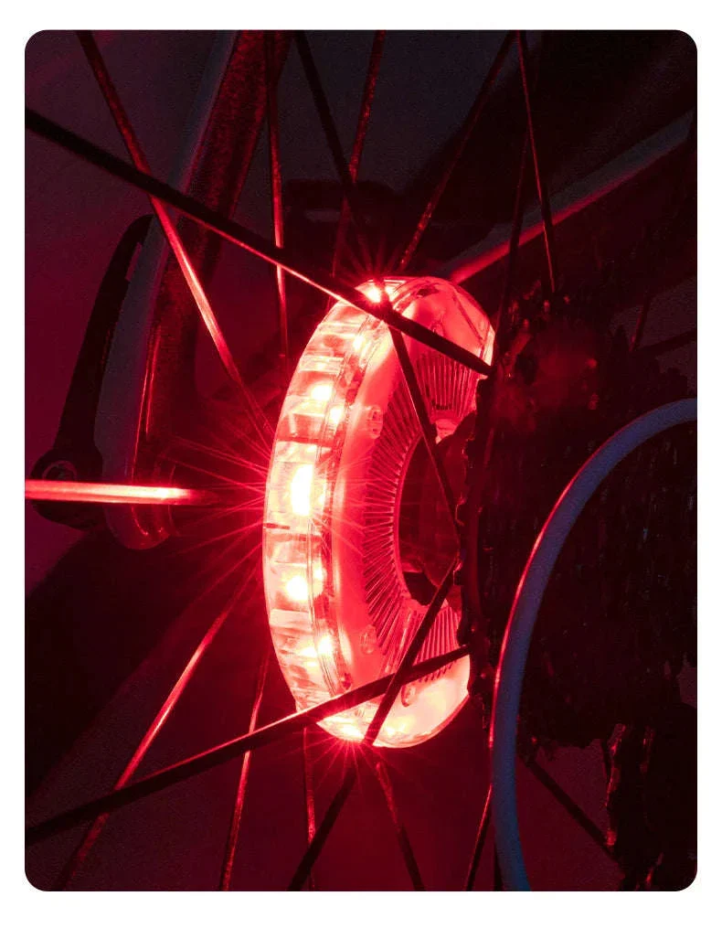 12 LED Bicycle Wheel Light with Vibration Sensor - Image 16