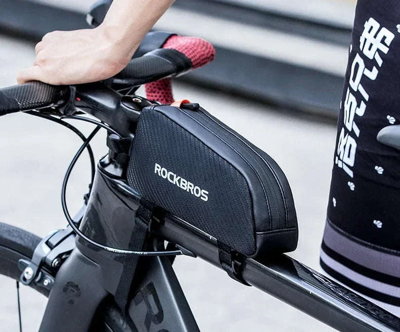 Waterproof Bike Frame Bag 1L Ultralight Front Tube Storage - Image 26