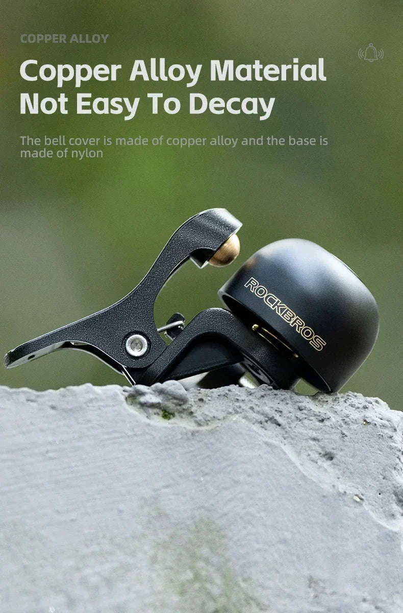Bike Bell with Crisp Sound Alloy Ring for MTB & Road Bikes - Image 15