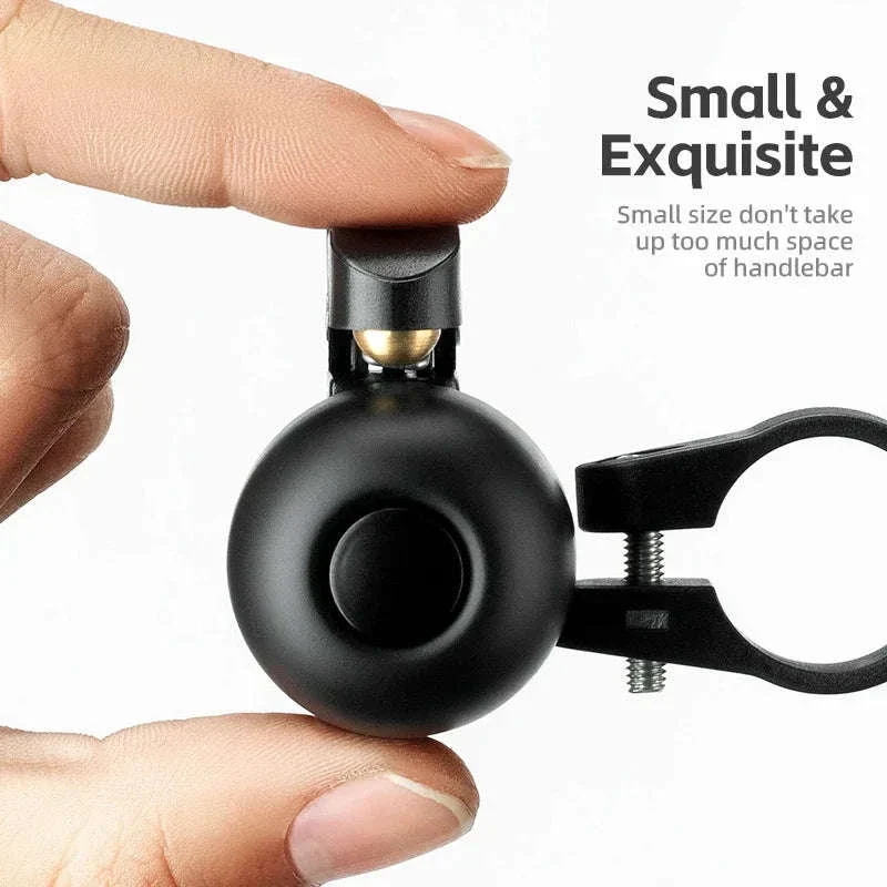 Bike Bell with Crisp Sound Alloy Ring for MTB & Road Bikes - Image 3