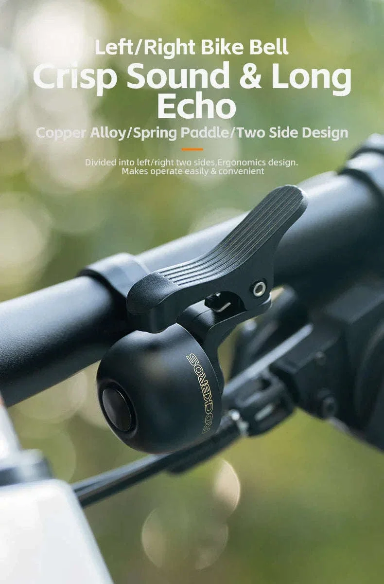 Bike Bell with Crisp Sound Alloy Ring for MTB & Road Bikes - Image 7