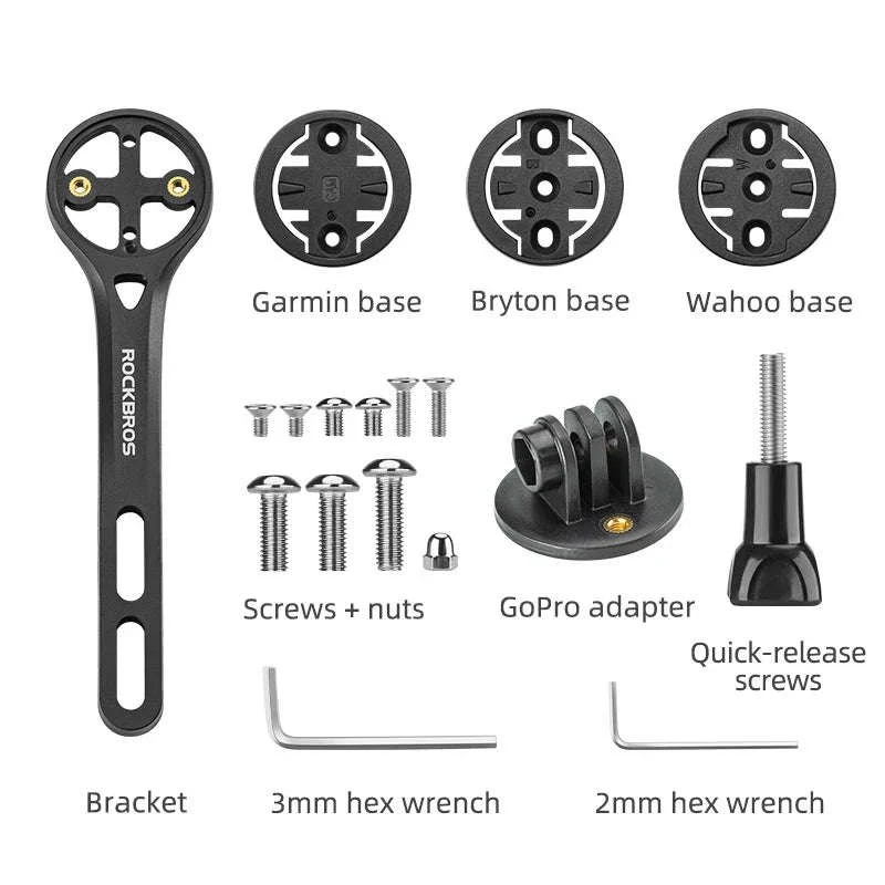 Bike Computer & Front Lamp Mount Bracket for Garmin Bryton - Image 2