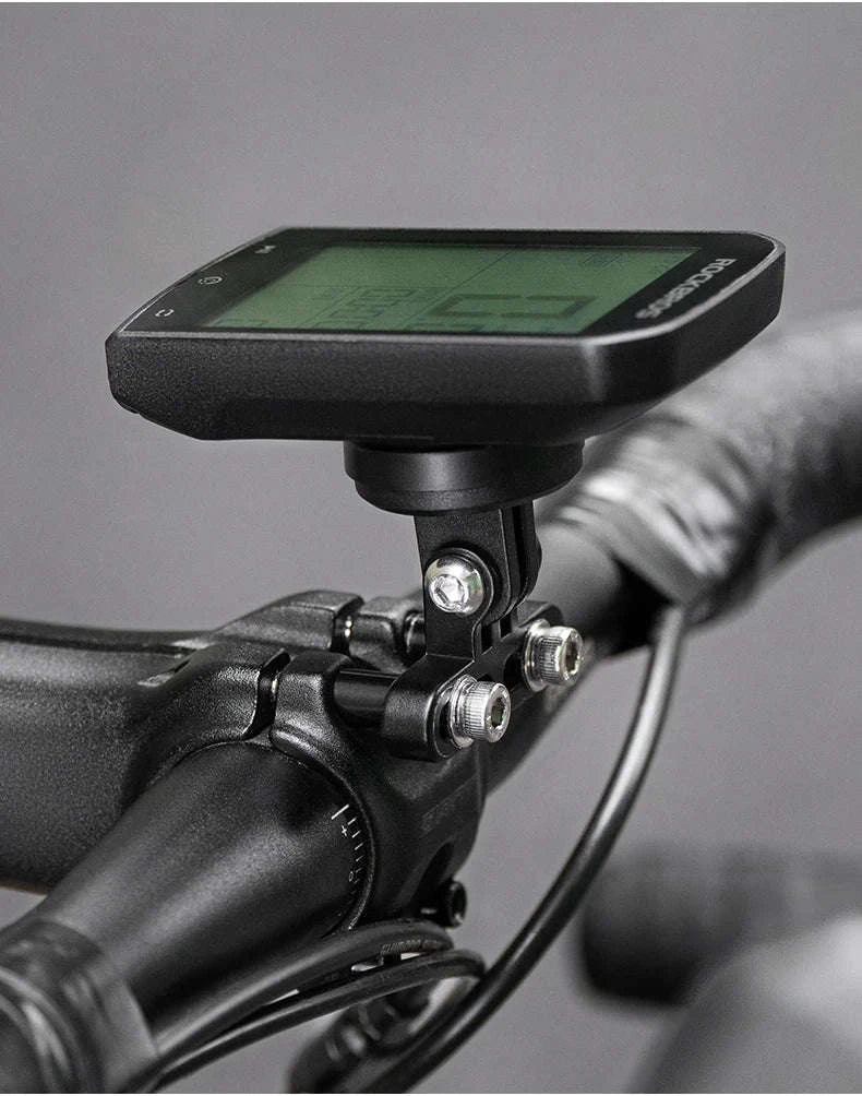 Bike Computer Mount Extension with Front Light Holder Alloy Bracket - Image 17