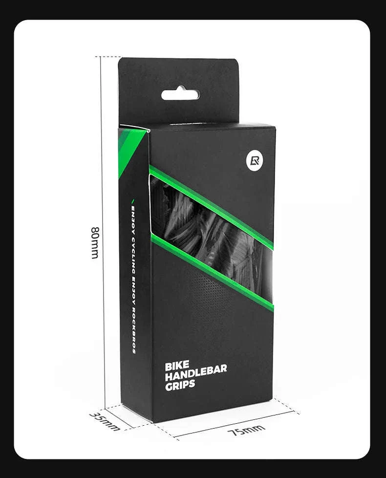 Non-Slip Bike Handlebar Grips with Locking Rings and Reflective Strips - Image 21