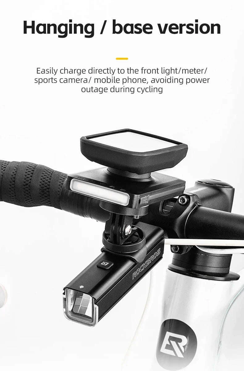 Bike Headlight 5000mAh with Digital Display & IPX6 Waterproof - Image 14