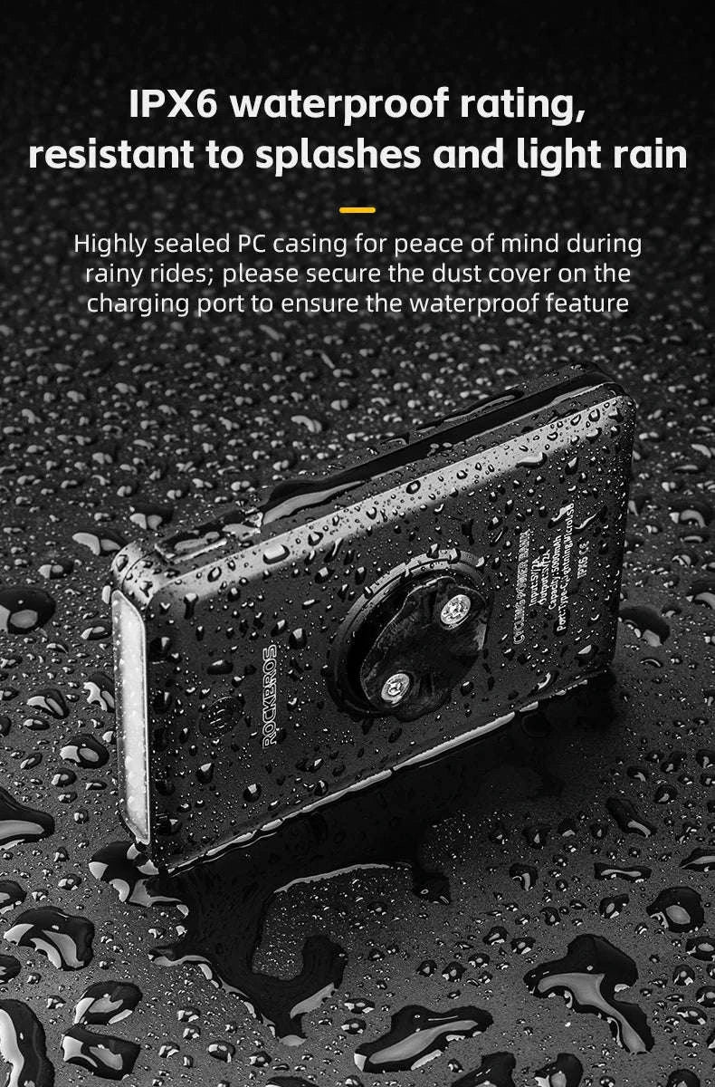 Bike Headlight 5000mAh with Digital Display & IPX6 Waterproof - Image 24