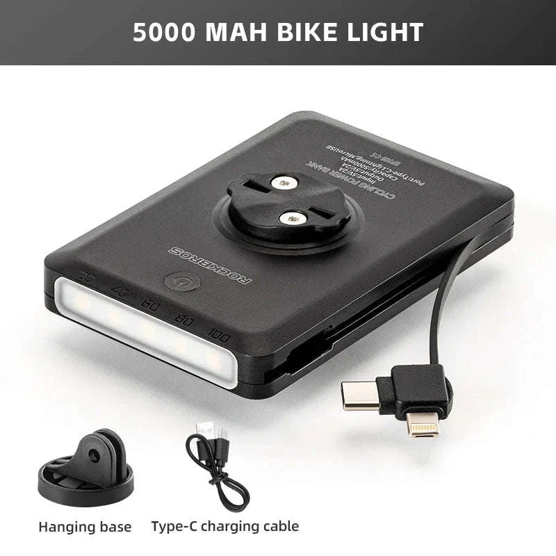 Bike Headlight 5000mAh with Digital Display & IPX6 Waterproof - Image 28
