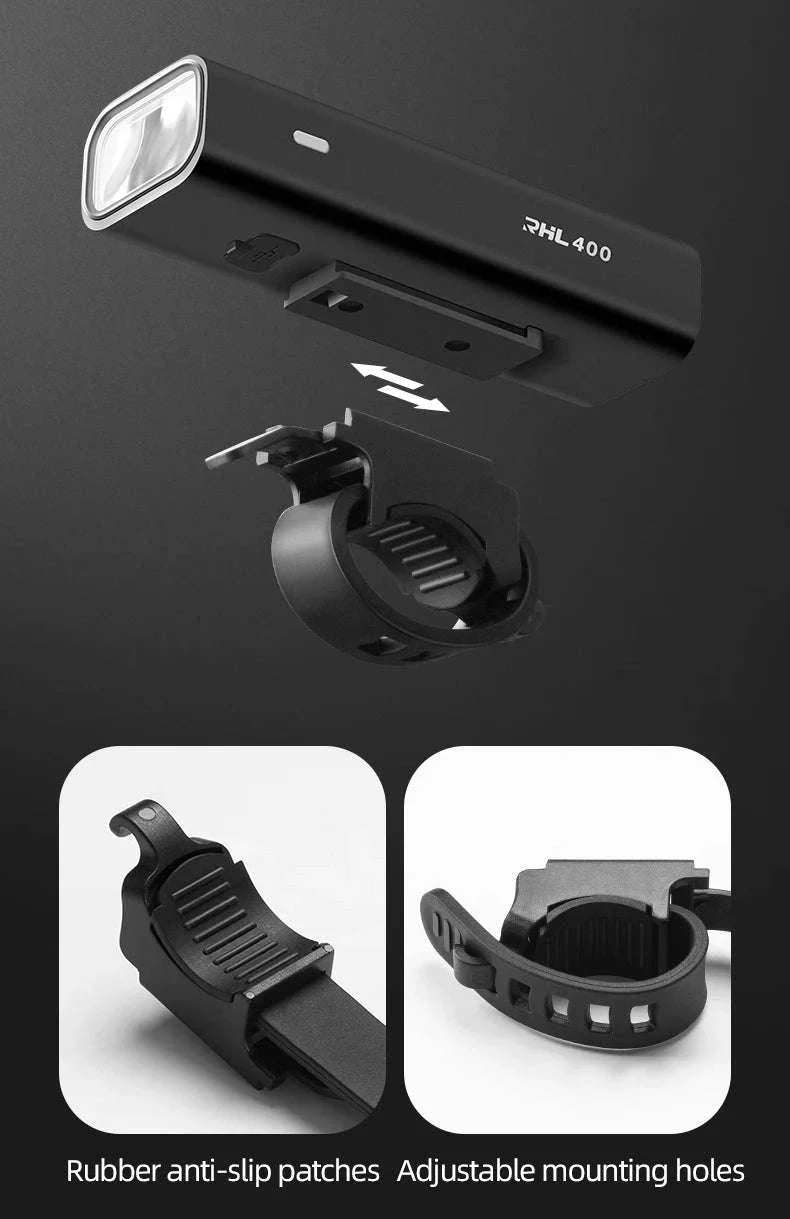 Bike Light Set with Smart Brake Sensor Tail Light 200/400LM - Image 14