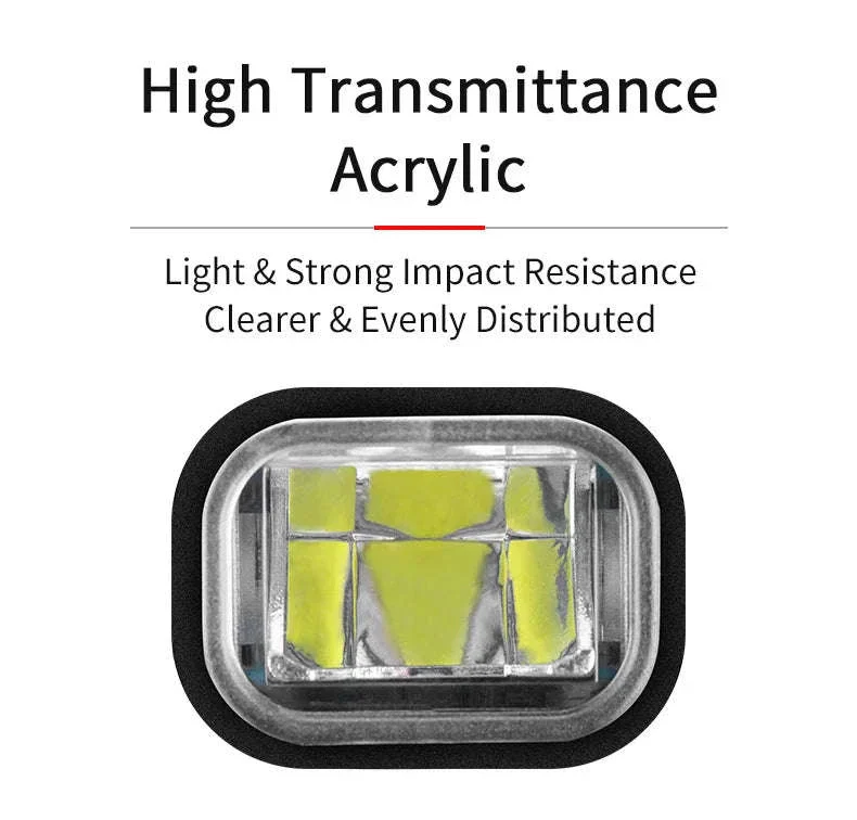 USB-C Rechargeable Bike Light 400–800LM Waterproof Front Headlight - Image 11