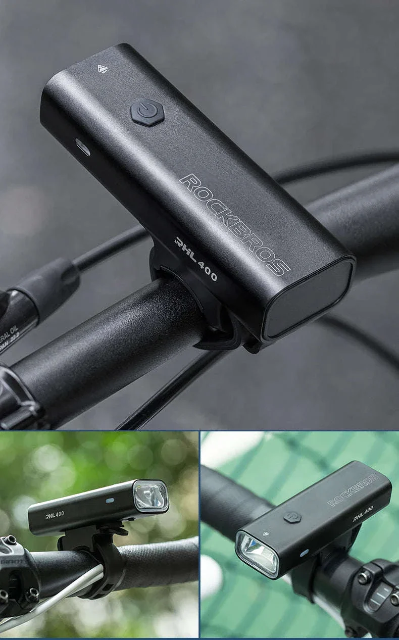 USB-C Rechargeable Bike Light 400–800LM Waterproof Front Headlight - Image 22