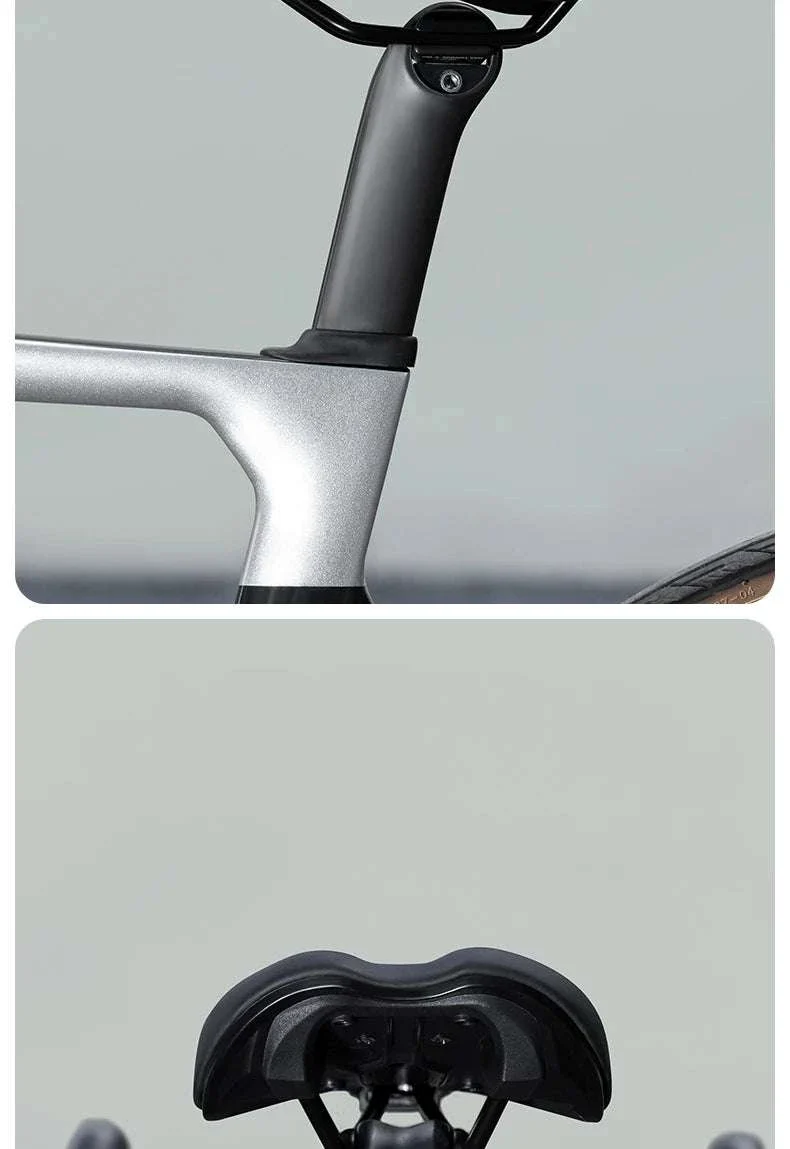 Ergonomic Bike Saddle Comfortable Leather Seat for Road Cycling - Image 23