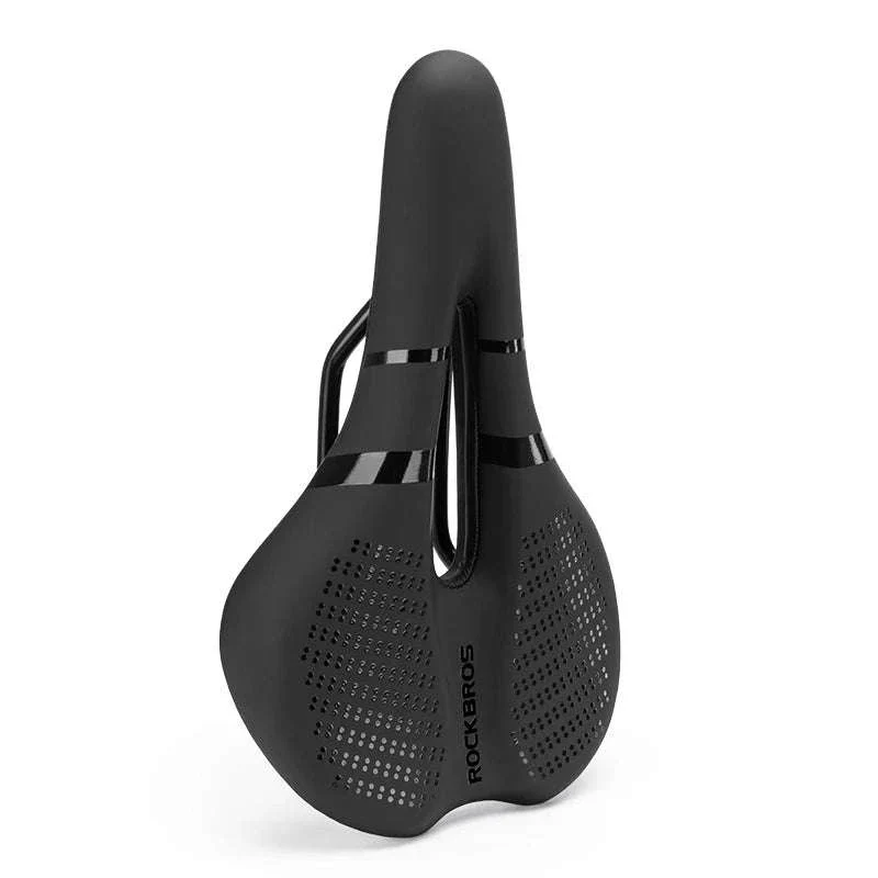 Ergonomic Bike Saddle Comfortable Leather Seat for Road Cycling - Image 26