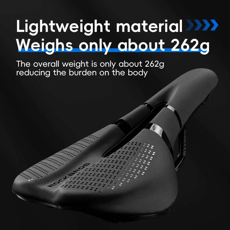 Ergonomic Bike Saddle Comfortable Leather Seat for Road Cycling - Image 6