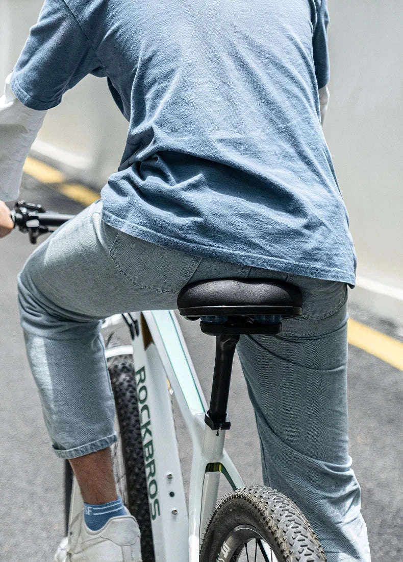 ROCKBROS Hollow Bike Saddle Breathable Shock Absorbing Cycling Seat - Image 14