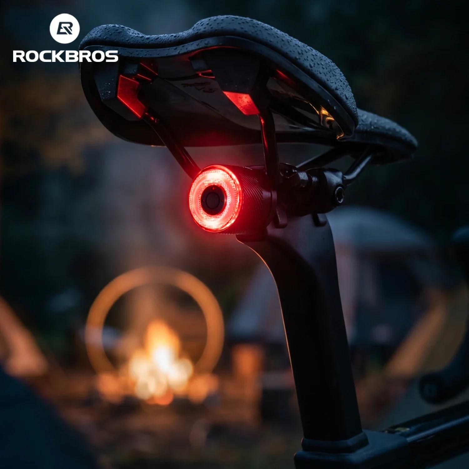 Smart Bike Tail Light with Brake Sensing & IPX6 Waterproof - Image 6