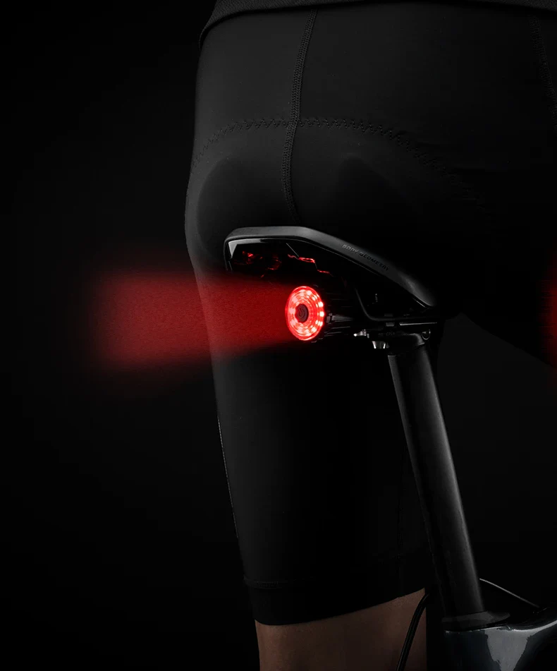 Rechargeable Bike Tail Light with Brake Sensing & 7 Modes - Image 10