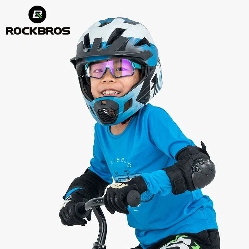 Kids Photochromic Cycling Sunglasses UV400 Protective Sports Eyewear - Image 5