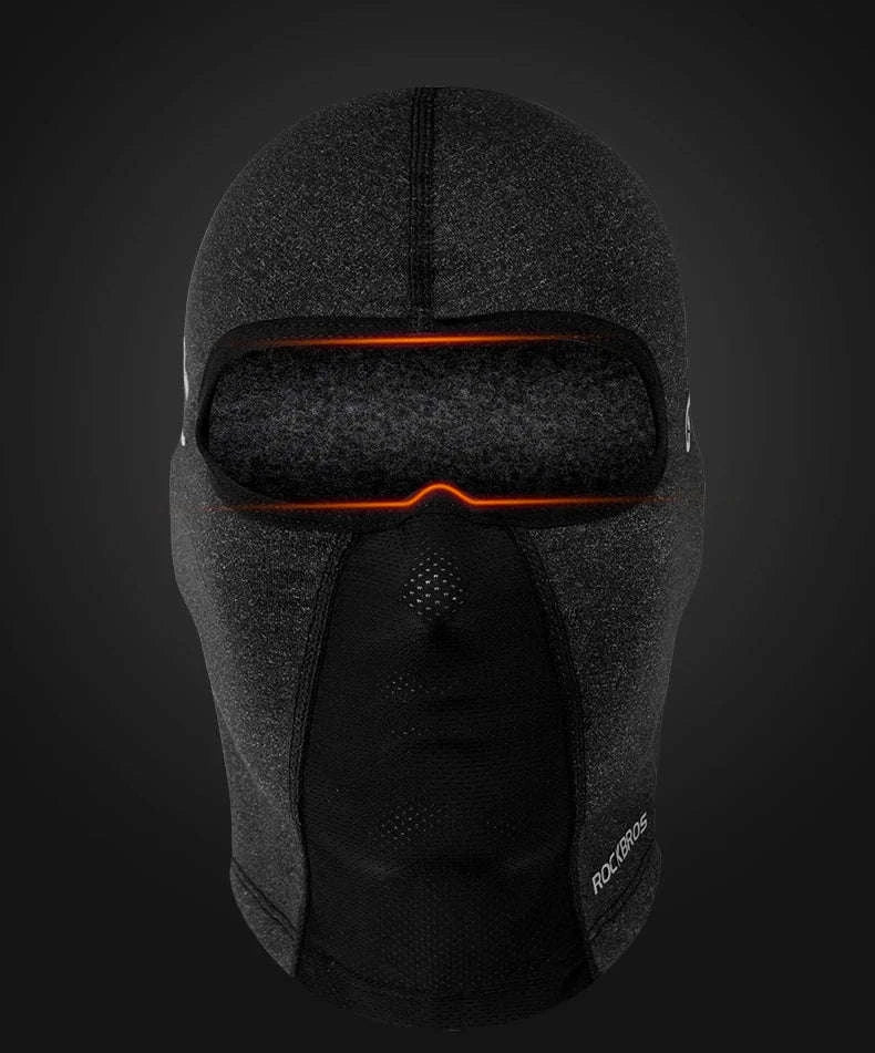 Thermal Cycling Cap Fleece Winter Headgear with Glasses Hole - Image 13