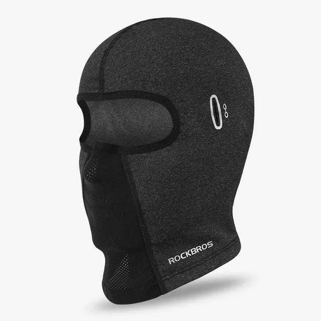 Thermal Cycling Cap Fleece Winter Headgear with Glasses Hole - Image 19