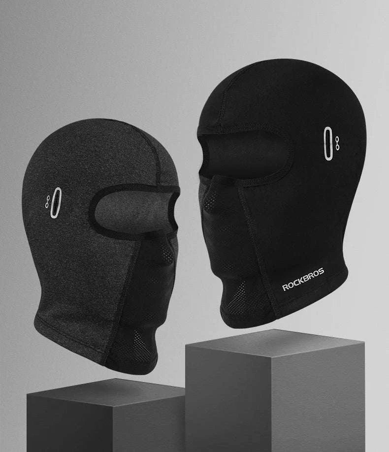Thermal Cycling Cap Fleece Winter Headgear with Glasses Hole - Image 7