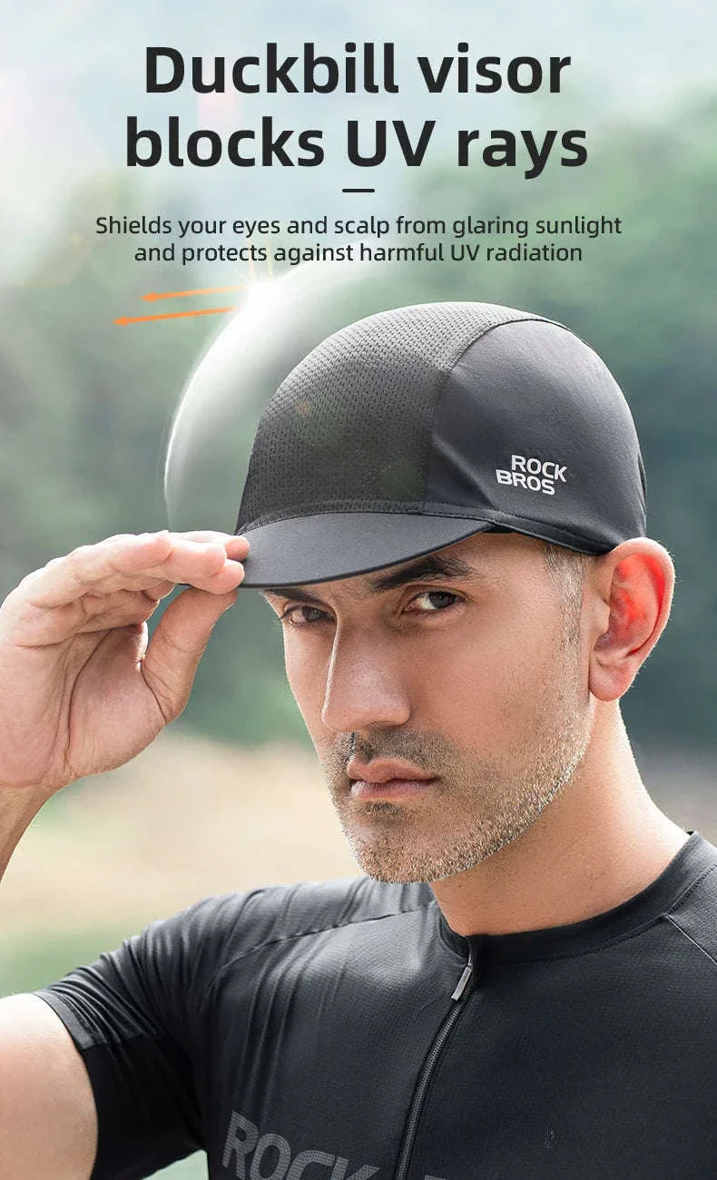 Ultra-Light Mesh Cycling Cap for Breathable Sun Protection - Image 12
