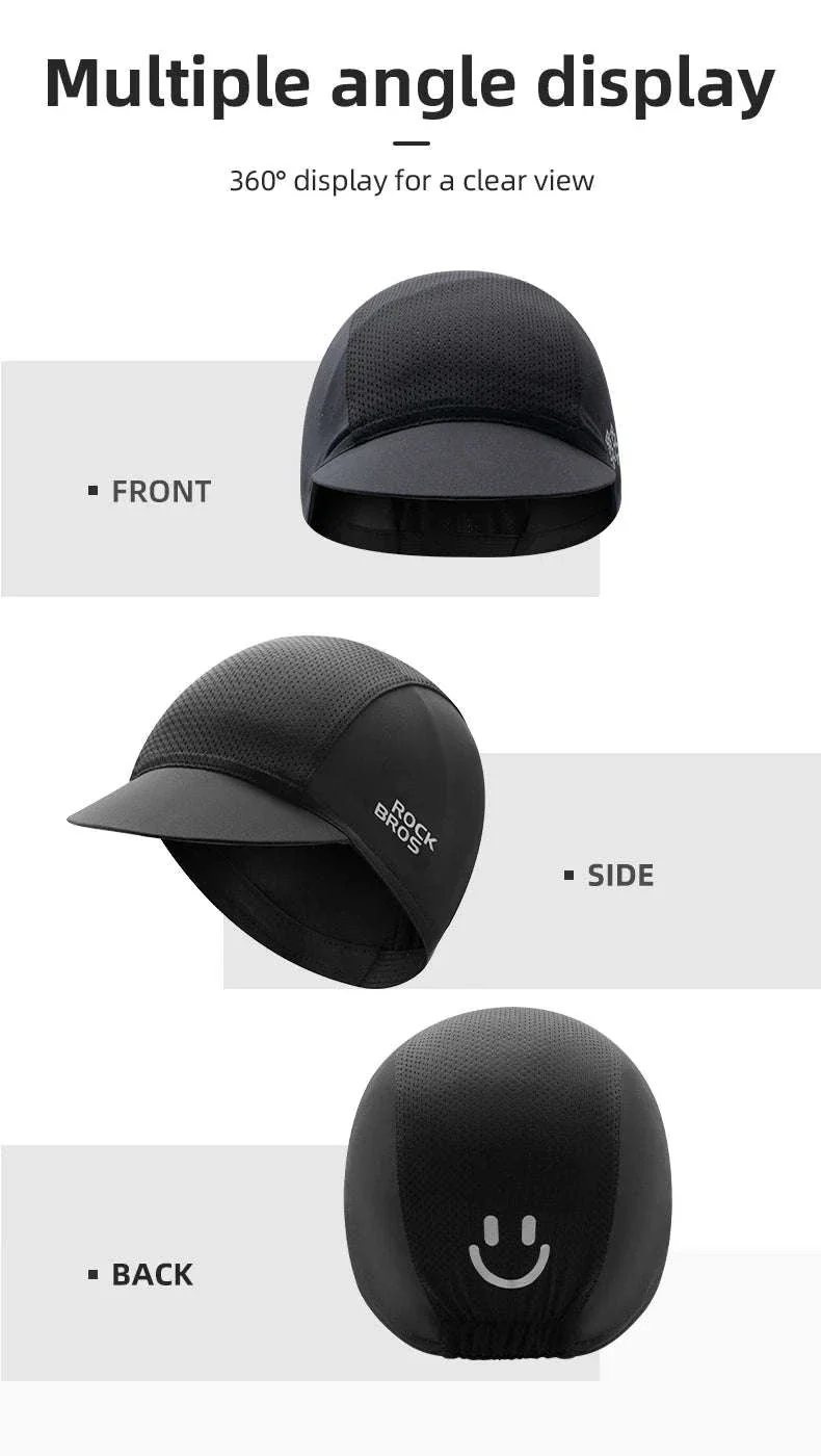 Ultra-Light Mesh Cycling Cap for Breathable Sun Protection - Image 20