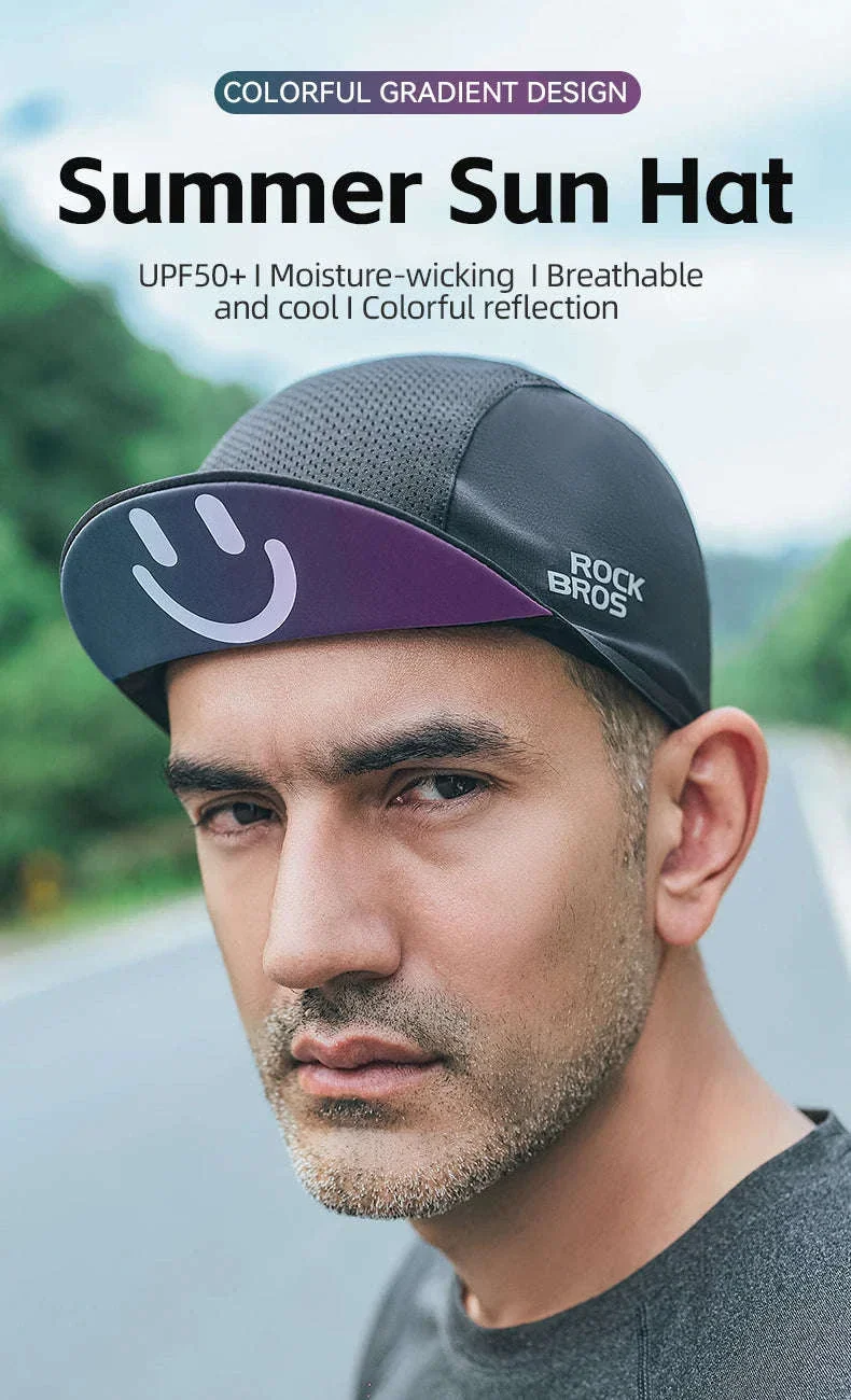 Ultra-Light Mesh Cycling Cap for Breathable Sun Protection - Image 7