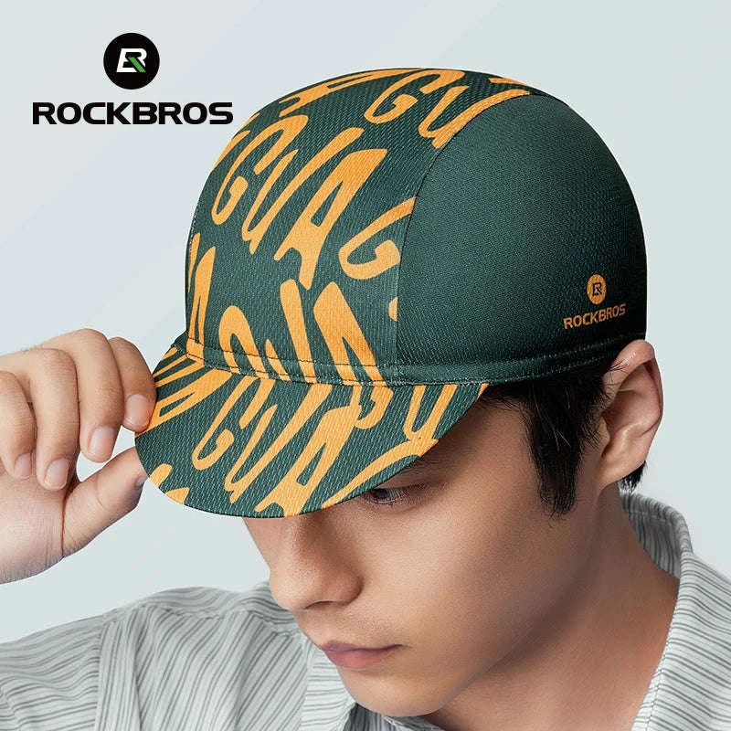 Cycling Cap with Sweat-Absorbent Mesh & Foldable Brim - Image 2