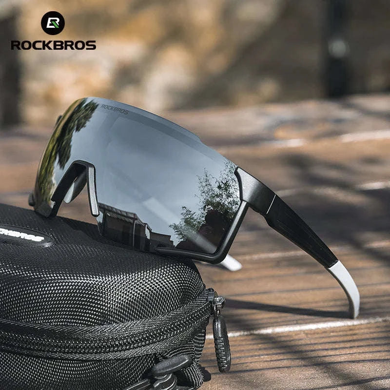 Photochromic Polarized Cycling Glasses UV400 TR90 Sports Eyewear