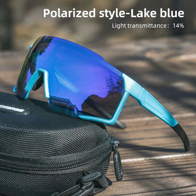Photochromic Polarized Cycling Glasses UV400 TR90 Sports Eyewear - Image 26