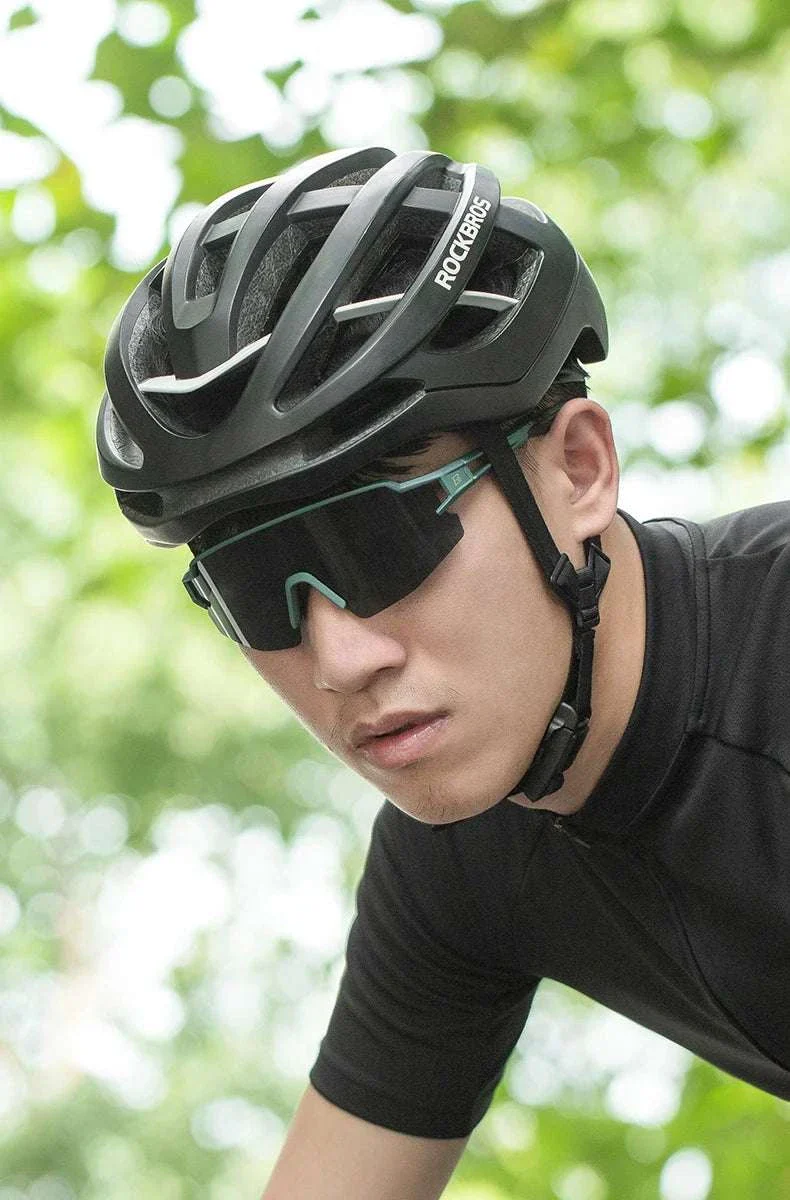 Polarized Photochromic Cycling Sunglasses UV400 TR90 Frame - Image 10