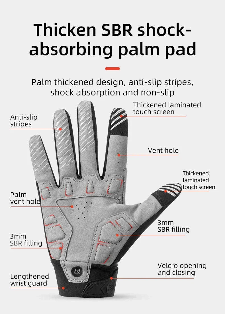 Thermal Cycling Gloves for Cold Weather Riding - Image 12