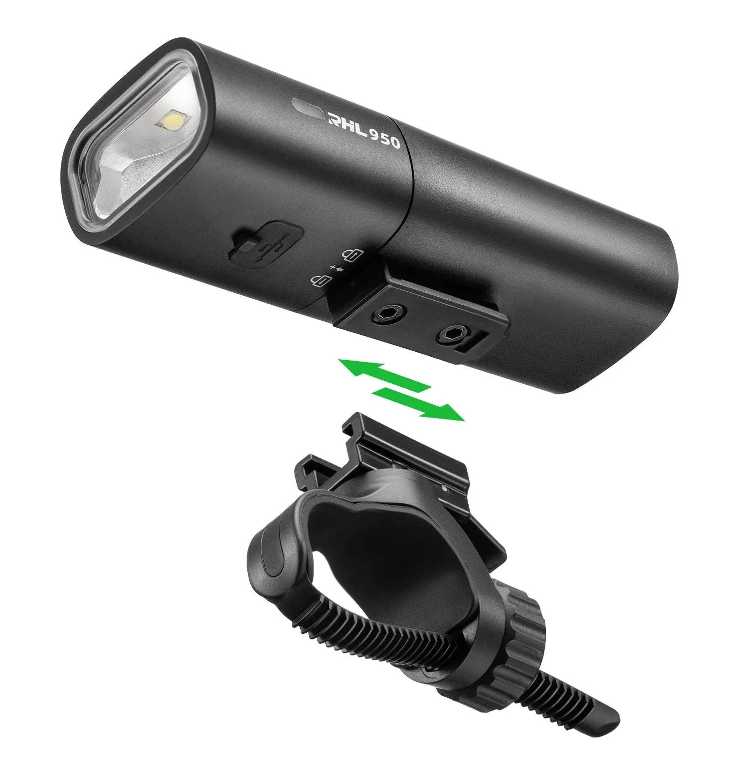 950LM USB Rechargeable Bike Headlight with IPX6 Waterproof - Image 23