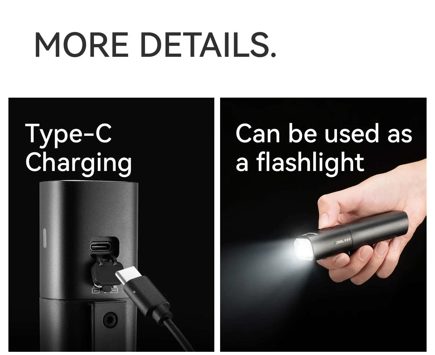 950LM USB Rechargeable Bike Headlight with IPX6 Waterproof - Image 28