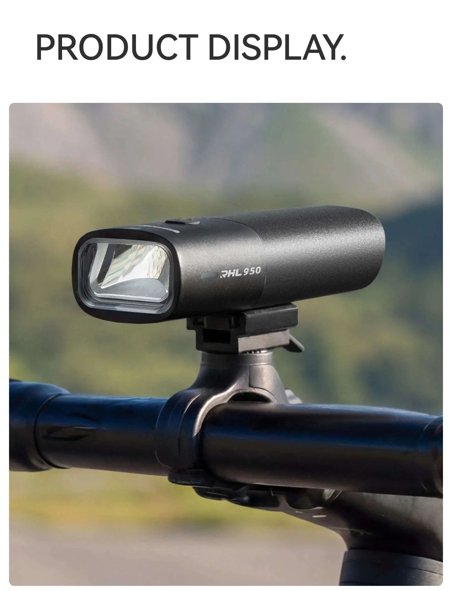 950LM USB Rechargeable Bike Headlight with IPX6 Waterproof - Image 30