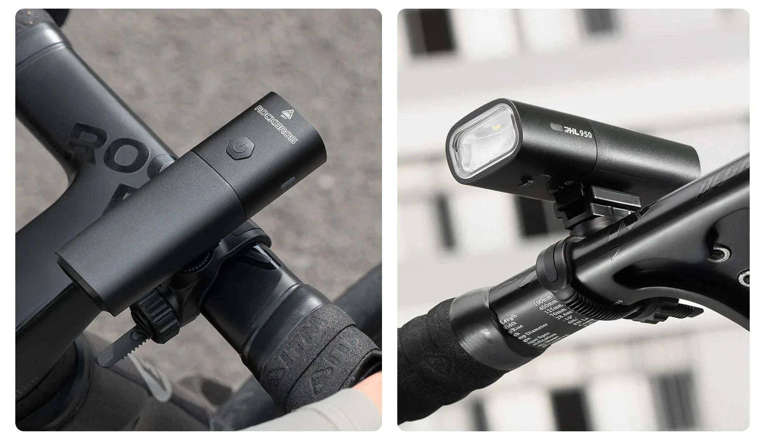 950LM USB Rechargeable Bike Headlight with IPX6 Waterproof - Image 32