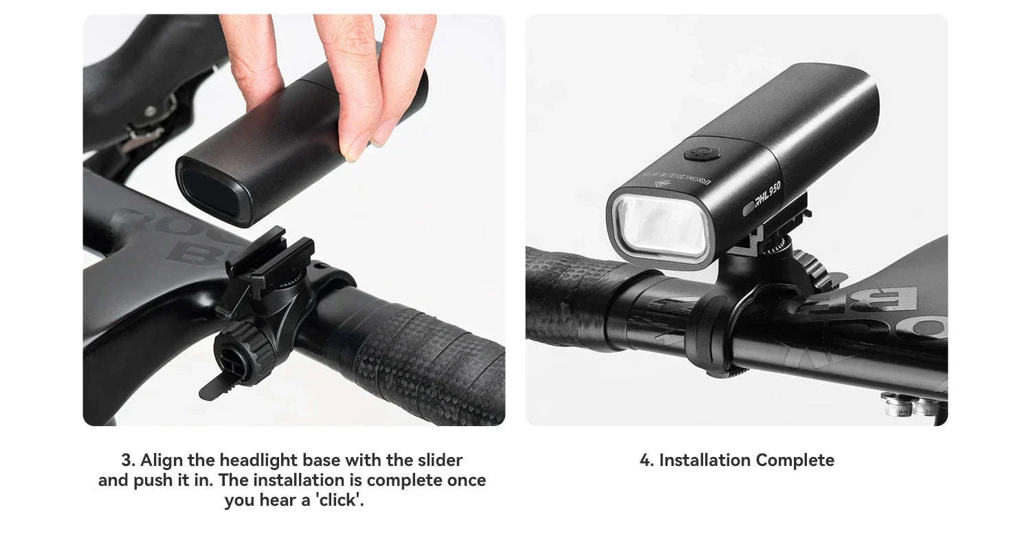 950LM USB Rechargeable Bike Headlight with IPX6 Waterproof - Image 36