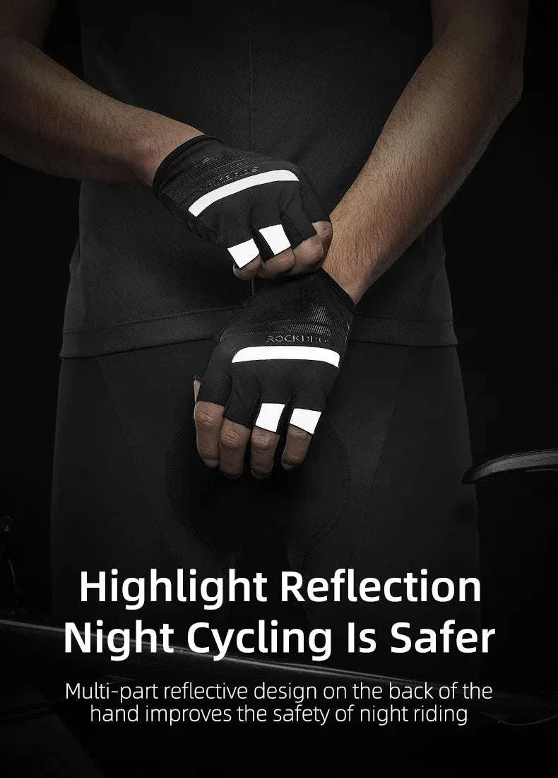 Half Finger Cycling Gloves for Spring and Autumn Riding - Image 15