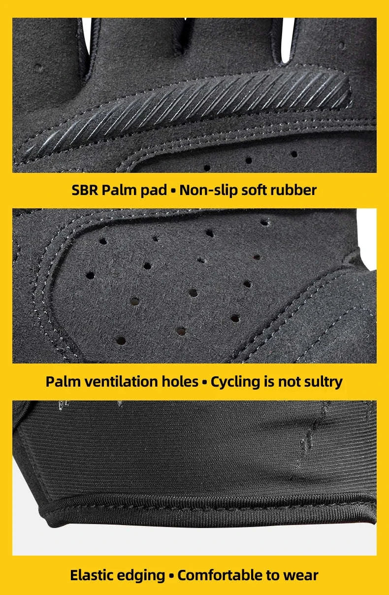 Half Finger Cycling Gloves for Spring and Autumn Riding - Image 20