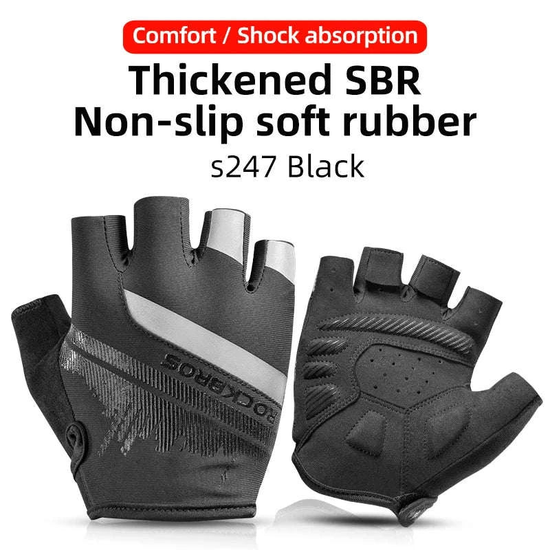 Half Finger Cycling Gloves for Spring and Autumn Riding - Image 22